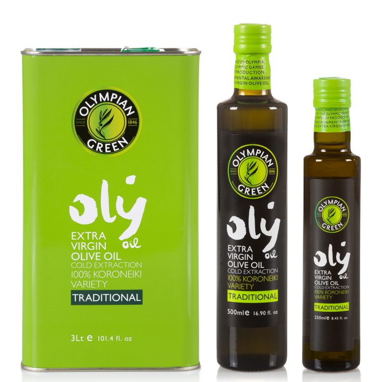 Extra virgin olive oil OLYMPIAN GREEN